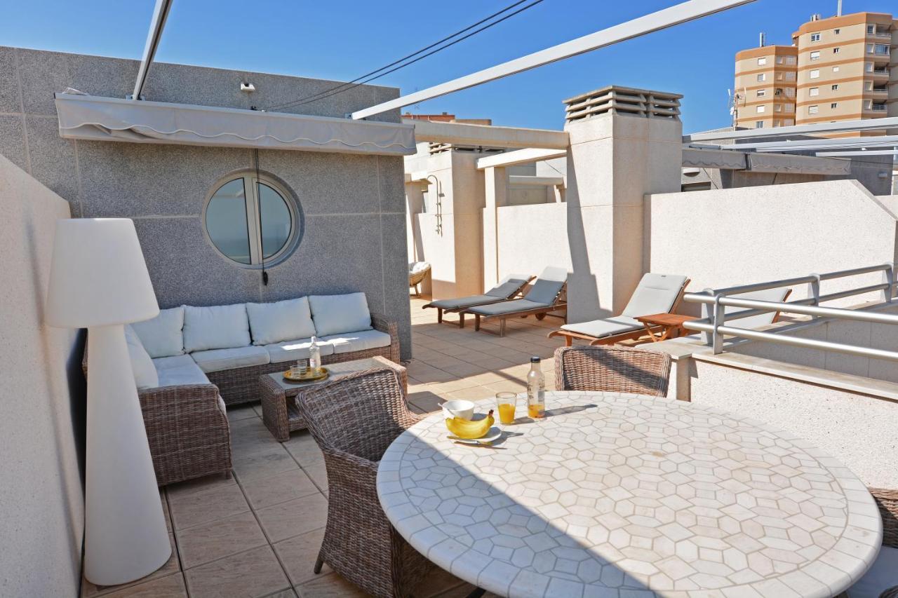 Luxury Beachfront Penthouse By Nras El Campello Exteriér fotografie