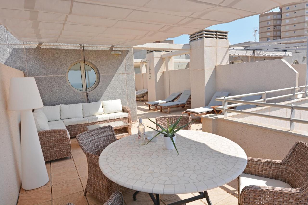 Luxury Beachfront Penthouse By Nras El Campello Exteriér fotografie