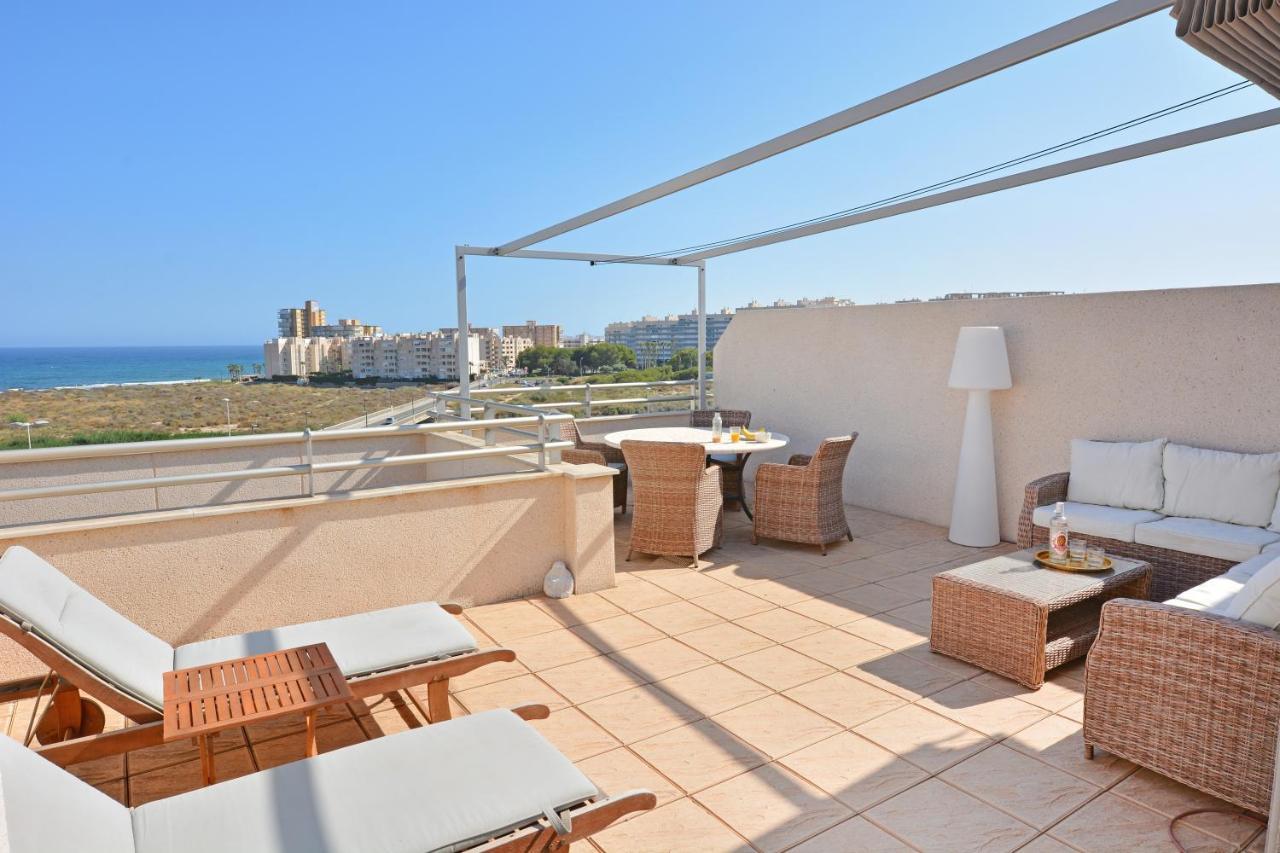 Luxury Beachfront Penthouse By Nras El Campello Exteriér fotografie